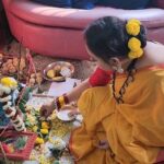 Aparajita Auddy Instagram - বাগ দেবীর আরাধনা