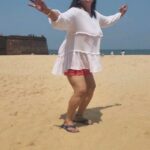 Aparajita Auddy Instagram - The ocean's roar is music to the soul#reelsindia#viral#Instagram