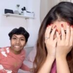 Arishfa Khan Instagram - Prank on @nomaankhan138 🤣 #siblings #prank