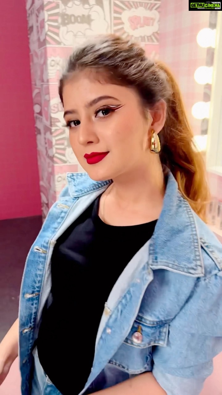 Arishfa Khan Instagram - Finally @mishymecosmetics Matte liquid lipsticks is launched💄🥳❤️ Señorita used in this reel 💄 Benefits of this lipsticks. Smudge proof Lightweight Creamy formula Smooth application Cruelty free Paraben free Sulfate free Non toxic Avobenzone free Total 6 lipstick shades Senorita- Wine red Cherry Chocolate - Chocolate Pink Miss Mischief - Peach Meow Meow - Soft Pink Sunset Hue - Coral Chic Me - Nude Pink Go and shop now from our website www.mishymecosmetics.com for 549/- rupees You can purchase our new launch CARRY ME ALONG BUNDLE😍 Go hurry up and buy now🤩 Which one is your favourite shade? Let me know in the comment section🫶🏻 Need all your love and support❤️ Thank you everyone for all your wishes✨