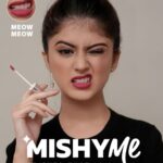 Arishfa Khan Instagram - Meow Meow - Soft yet expressive! Here’s the 4th shade (Soft Pink) 💄 MishyMe Matte Liquid Lipsticks launching soon.