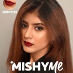 Arishfa Khan Instagram - Señorita: She's fierce , fearless, bold! She knows how to take care of herself. Unveiling my first shade! MishyMe Matte Liquid Lipstick Launching Soon