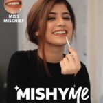 Arishfa Khan Instagram - My 2nd shade- “Miss Mischief (Peach): She’ll tease you”…MishyMe Matte Liquid Lipsticks launching soon. Are you excited? 💄