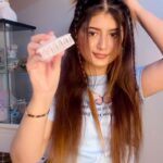 Arishfa Khan Instagram - Easy peasy and cute🫶🏻 Random easy hair tutorial❤️😍 What should I make next?🤔 #arishfakhan #arishfaxhairtutorial #hairtutorial