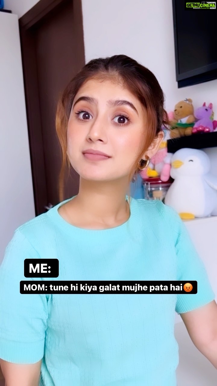 Arishfa Khan Instagram - Maa ke aage bhala kon jeet sakta hai🫢🥺JK😅 You know I love you a lot mamma @arshinaz138 ❤️🌎 • TAG YOUR SWEET MOM🫶🏻 . #haanmeingalat #humour #comedy #funny #momdaughtercomedy #reels #reelsinstagram #reelitfeelit