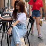Arishfa Khan Instagram - Singapore! I have arrived💜 #singapore #universalstudio #transition #reels Universal Studios, Singapore