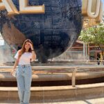 Arishfa Khan Instagram - Day 01 in Singapore✨😍🌎 #universalstudios #singapore #trip #happiness Universal Studios Singapore