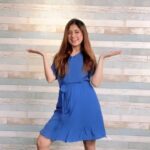 Arishfa Khan Instagram - But I’m here right now! 💙 📍Pretty place: @thribecreatorslab @thribecreatorslab 💫 #arishfakhan #dance #waitaminute #trending #reels #reelsinstagram #reelitfeelit