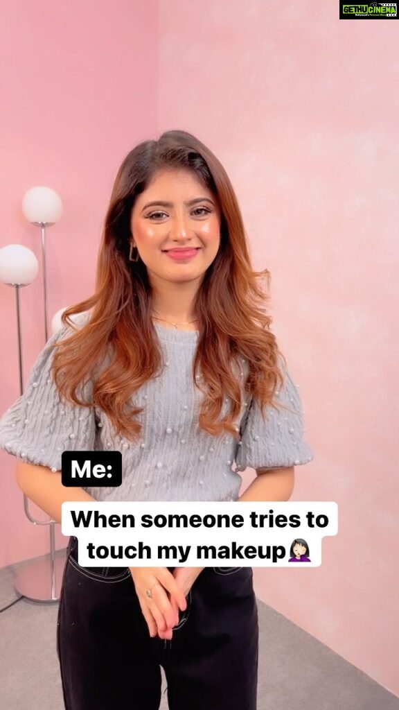 Arishfa Khan Instagram - Offo my makeup.🙈🤣🤭 📍Beautiful location: @thribecreatorslab @thribecreators 🌟 New vlog is out. Go and watch. Do like share comment and don’t forget to subscribe my Youtube channel.❤️😍 #sharara #humor #arishfakhan #comedy #reels #reelsinstagram #reelitfeelit