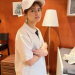 Arishfa Khan Instagram - One of my favourite pictures! 🦦😍💗 This look? YAYY OR NAYY😁🥹 📍Pretty place: @thribecreatorslab @thribecreators 🫶🏻