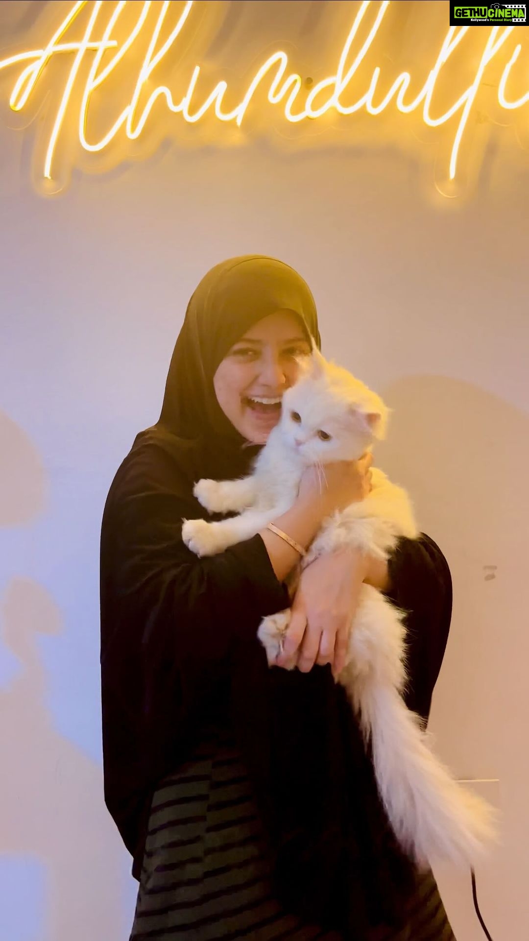 Arishfa Khan Instagram - “Cats are not impure. They intermingle with you”🐾🥰