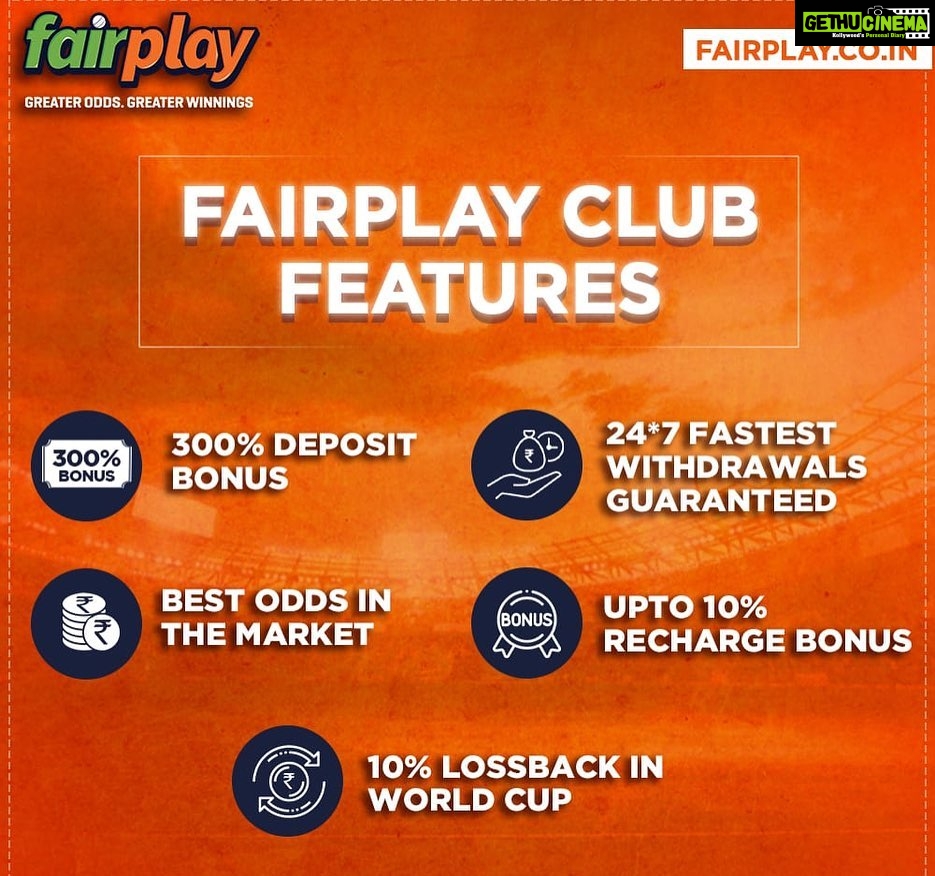 Arshi Khan Instagram - This World Cup, don't just watch, WIN Big EVERYDAY! Get a 300% bonus on your first deposit on FairPlay- India’s first licensed betting exchange with the best odds in the market. Bet now and cash in your profits instantly. Find MAXIMUM fancy and advance markets on FairPlay Club! This World Cup get a FLAT 10% lossback bonus! Register now for totally safe and secure betting only on FairPlay! 💰INSTANT ID creation on WhatsApp 💰Free Gold Loyalty status upgrade with upto 6% bonus on every deposit and special lossback 💰Free instant withdrawals 24*7 💰Premium customer support Get, set, bet and WIN! #fairplayindia #fairplay #safebetting #sportsbetting #sportsbettingindia #sportsbetting #cricketbetting #betnow #winbig #wincash #sportsbook #onlinebettingid #bettingid #cricketbettingid #bettingtips #premiummarkets #fancymarkets #winnings #earnnow #winnow #t20cricket #cricket #ipl2022 #t20 #getsetbet