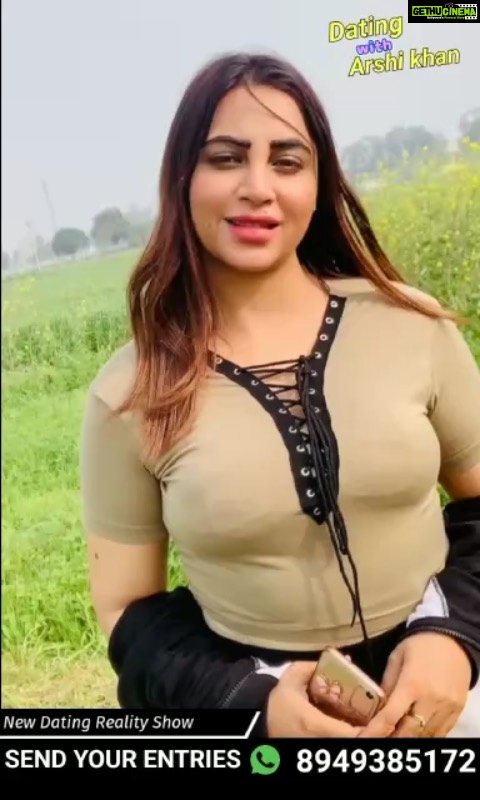 Arshi Khan Instagram - Dating with Arshi khan The Biggest Dating Reality Show Web Series To participate send your details - - Personal details - Introduction video - Instagram & Facebook link On what's app 8949385172 NO CHARGES FOR PARTICIPATION ❤️