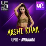 Arshi Khan Instagram - Watch me live on Uplive @upliveindia @wisahentertainment #arshikhan #arshi #sherukrishnagoni