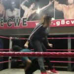 Arshi Khan Instagram - I am fighter not a rider #arshikhan #arshi #sherukrishnagoni @thegreatkhali @cwewrestlingacademy