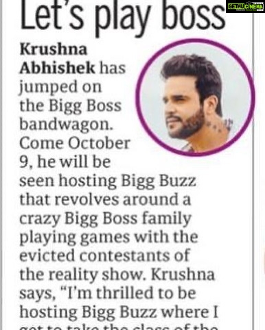 Arti Singh Instagram - All the best my hero . ⭐️ god bless you always Show pe Bigg Boss Khelega. Aur eviction ke baad main aur meri family khelegi. Coming to you soon with my crazy family to tickle your funny bones. Expect the unexpected from us only on @voot #BiggBossSundaysOnVoot #BiggBuzzOnVoot #BB16OnVoot #BiggBuzz #BiggBuzzWithKrushnaAndFamily #BB16 #BiggBoss @krushna30 @kashmera1