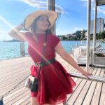 Arti Singh Instagram - Red riding hood ❤️ Color of love ❤️