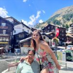 Arti Singh Instagram - Us ❤️❤️ #zermatt