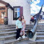 Arti Singh Instagram - Us ❤️❤️ #zermatt
