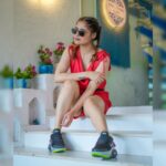 Arti Singh Instagram - If cherry on the cake had a personification!! Hair and MUA: @tapsi_makeup Location: @whitelamavilla . . . #photooftheday #ootd #ootdstyle #fashion #style #lookbook #stylefile #ootdfashion #stylebuzz #ootdinspo #artisingh