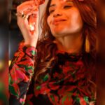 Arti Singh Instagram - I'd stay happy under a chandelier, gazing at the bright!! . . 💇🏻‍♀️: @anjalichaudhary9876 💄: @makeupbynidhidesai 📍: @truetrammtrunk 📷: @mayankpradhan_ . . #fashion #style #fashionfever #stylefile #lookbook #fashionista #ootd #ootdstyle #ootdinspo #potd #instagood #instadaily #stylish #artisingh