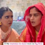 Arti Singh Instagram - Sab ko seedha kar deti mummy massi ki jodi .😂🩴 #bigboss #mother #india #reels #reelitfeelit #instagood #shirinsewani