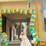 Arti Singh Instagram - Happy Republic Day ❤️ jhanda uuncha Rahe hamara 🙏🙏