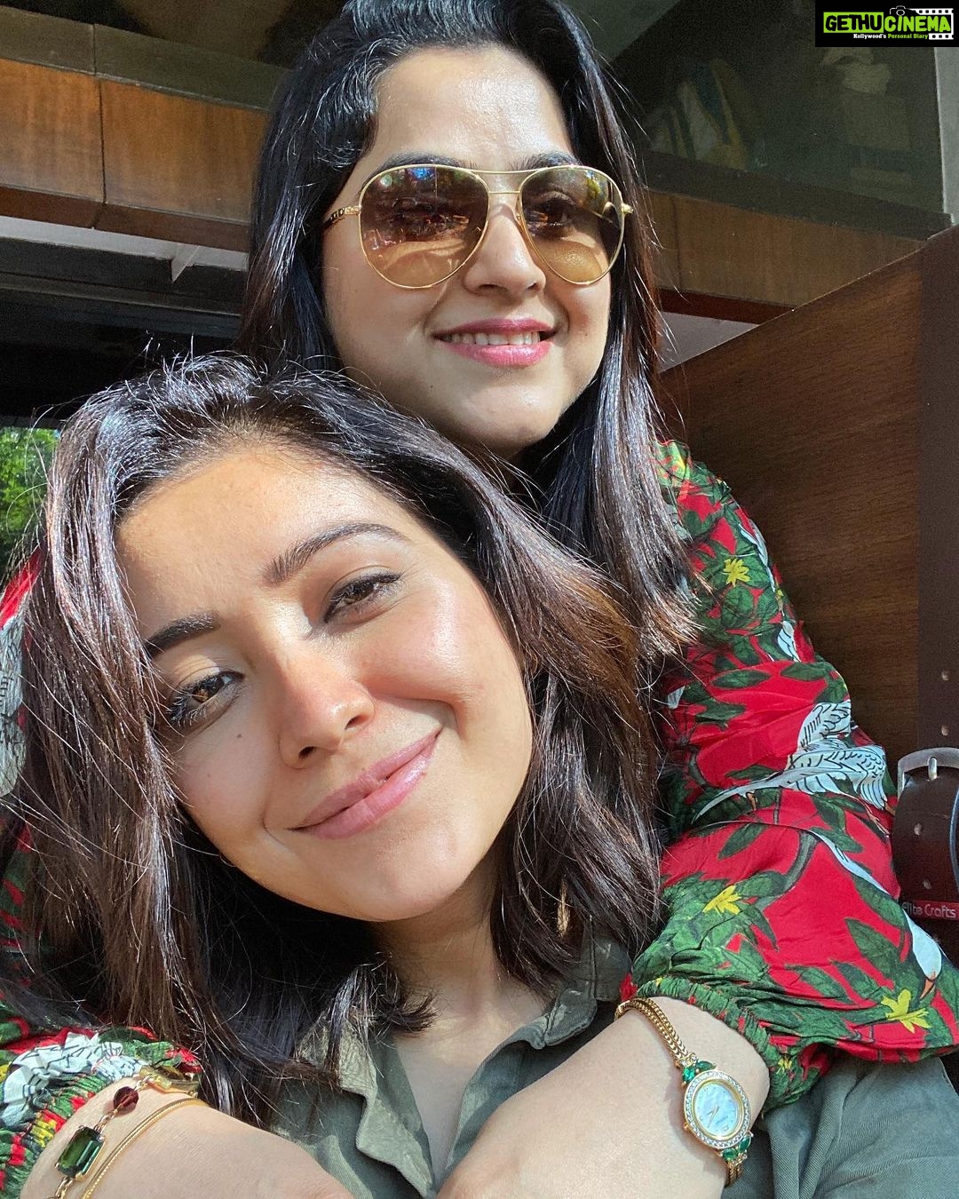 Asha Negi Instagram - And how beautifully these pictures depict our bond in real life, thankyou for always having my back! Always reminding me of my strength and guiding me towards light, and most importantly making me always choose love over anything else, Thankyou for existing Nishtha! Happy Happy Birthdayyyy!🌸