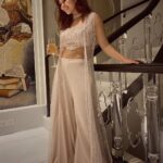 Asha Negi Instagram - Light over darkness always!💫 Happy Diwali everyone🪔💫✨ . . Outfit : @jiyabyveerdesignstudio Jewellery : @aquamarine_jewellery Styled by : @d_devraj @stylebyayesha Hair: @ashisbogi Photgraphy: @harshphotography11