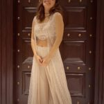Asha Negi Instagram - Light over darkness always!💫 Happy Diwali everyone🪔💫✨ . . Outfit : @jiyabyveerdesignstudio Jewellery : @aquamarine_jewellery Styled by : @d_devraj @stylebyayesha Hair: @ashisbogi Photgraphy: @harshphotography11