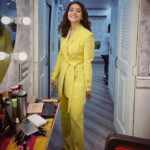 Asha Negi Instagram - The joy of wearing yellow, and being back on set off course;) 💛🌻 For CollarBomb promotions.. 📷 @themadphotographer Wearing @surya___sarkar Mua @im__sal Hair @manojchavan61 Managed by @shruti.unique #eminent