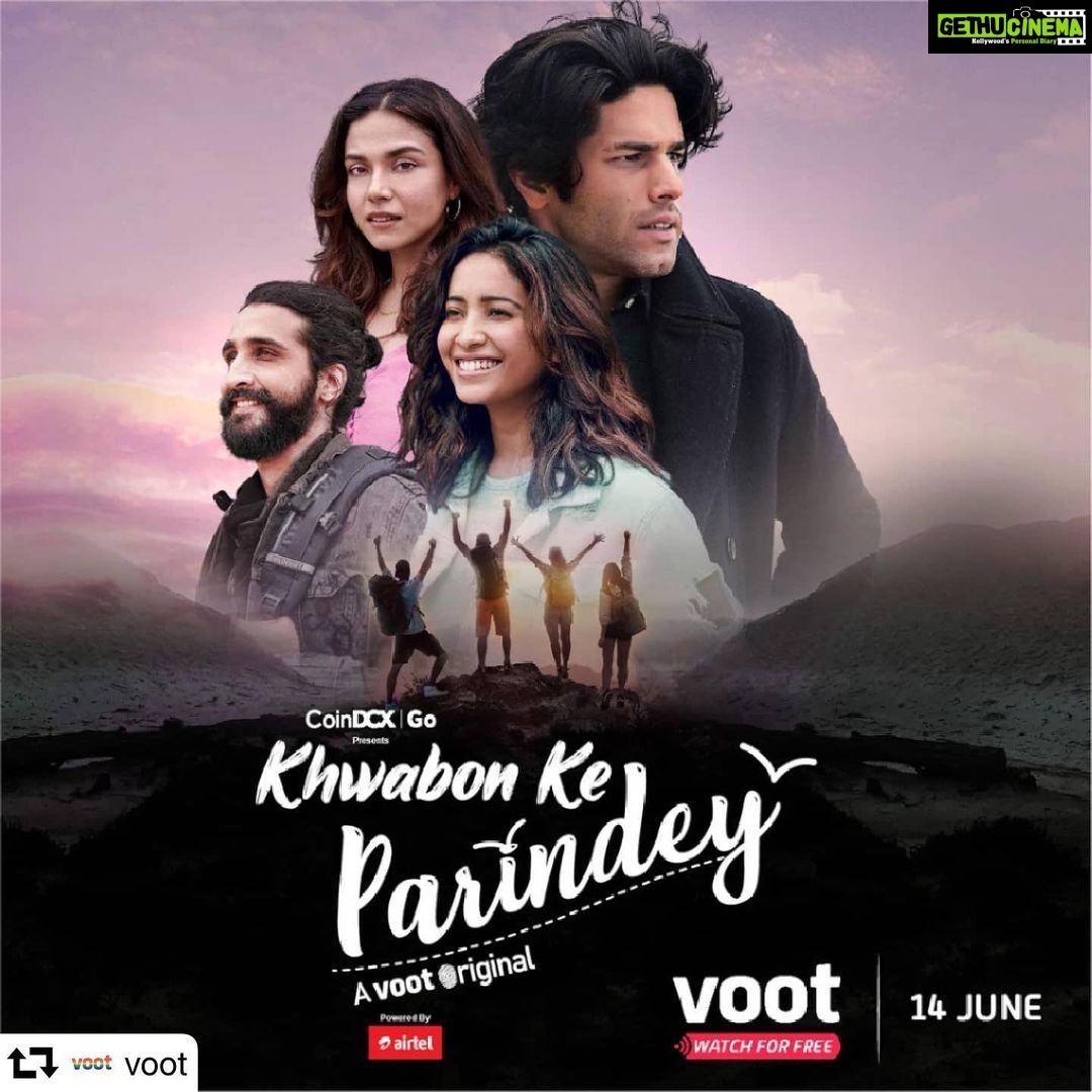 Asha Negi Instagram - Ek aisi trip with my buddies that changed my life. Kya aap excited hai to meet them? 😍 . #repost @voot ・・・ Teen friends, ek stranger aur unka one BIG escapade. Kya 14th June ka aapko bhi rahega intezaar? Catch all the madness of this Voot Original - Khwabon Ke Parindey for free. Block your calendars NOW! #KhwabonKeParindey #KhwabonKeParineyOnVoot #Voot #AshaNegi #MrinalDutt #TusharSharma #ManasiMoghe #RohanShah #PalakJain #WatchForFree @crimrinal @manasi_moghe @tusharsharma16 @rohan_shah_ @palakjain786 @mtapas @kishansavjani