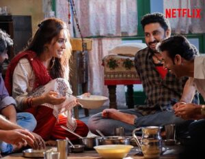 Asha Negi Instagram - You land up on a movie set for the first time, that too to be directed by the maestro himself @anuragbasuofficial Was so so nervous that god only knows how I managed to smile in this scene!🙈
#ludo on Netflix from 12thNov
@netflix_in @bachchan @adityaroykapur @rajkummar_rao @pankajtripathi @sanyamalhotra_ @fatimasanashaikh @pearlemaany @rohitsaraf10 @inayatverma22 @itsshalinivatsa @anuragbasuofficial #BhushanKumar @divyakhoslakumar @ipritamofficial @tanibasu #KrishanKumar #AnuragBasuProductions @tseries.official @tseriesfilms