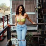 Asha Negi Instagram - Thinking of a cute pickup line..👀 Still thinking 🥹 . @bharat_rawail @savlambaa @makeup_by_nainaa