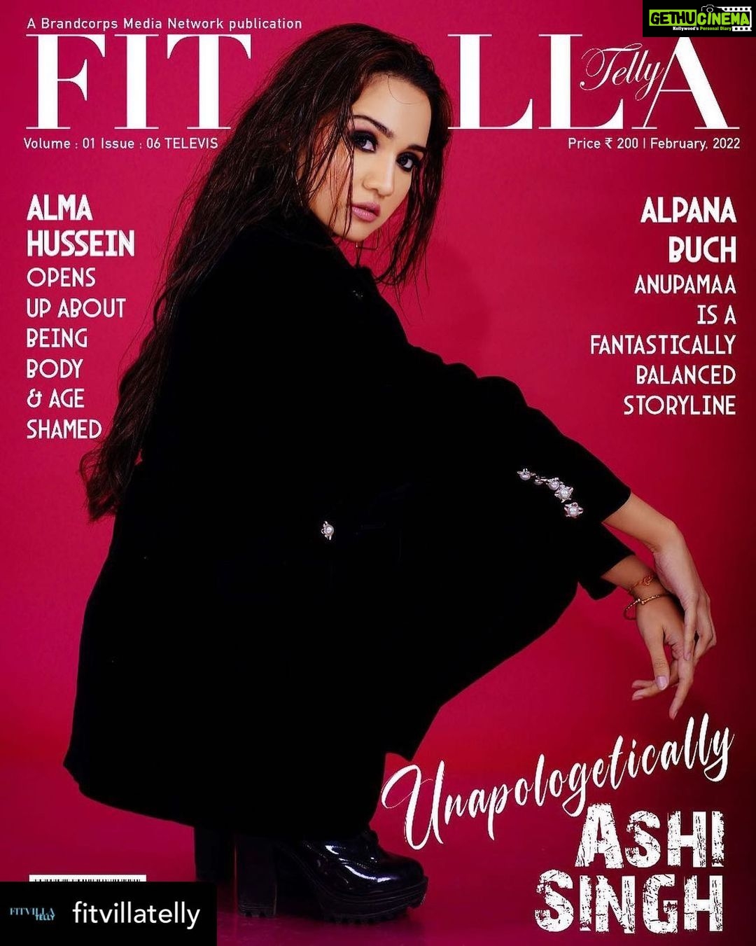 Ashi Singh Instagram - #Repost @fitvillatelly She's honest, she's fierce, she's unapologetically Ashi! Taking over our February issue, @i_ashisinghh exudes alpha energy in a never-seen-before look. Ashi aims to showcase her versatility as an actor through her work. Don't be fooled by her bambi eyes, this girl can pack some power punches with her expertise in mixed martial arts! Currently leading the hit show on Zee, Meet; the young actress has managed to break gender stereotypes through the show. Catch her talking about her life, work and more in an exclusive coverstory interview. Magazine: Fitvilla Telly Edition/ Issue: February, 2022 On the cover: @i_ashisinghh Managing Editor: @inndresh_official Editor: @editorfitvillamagazine Associate Editor: @aanimesh.sood Cover Designed by - @rahulkohli.official Team Fitvilla: @teamfitvillamagazine Produced by - @brandcorpsmedianetwork Styled by - @styledbysakshizeal Photography by - @abhay_r_kirti Makeup by - @priyashyam_makeupartist Hair by - @hairbyameee Outfit by - @ikichic_official Earrings by - @fashionkulture7 @drishtiaswani7 Location Courtesy - @byou.in Artist Reputation Management - @greenlight__media #ashisingh #fitvillatelly #fitvillamagazine #brandcorpsmedianetwork