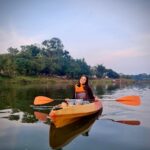 Ashi Singh Instagram - Adventure is out there. You just have to kayak to it. 😚 . #AshiSingh #Kayak #Adventure #missinggoingout