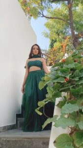 Ashi Singh Instagram - My personal fav 💚 . Wearing - @lavanyathelabel #AshiSingh #AshiSinghReels #Excuses