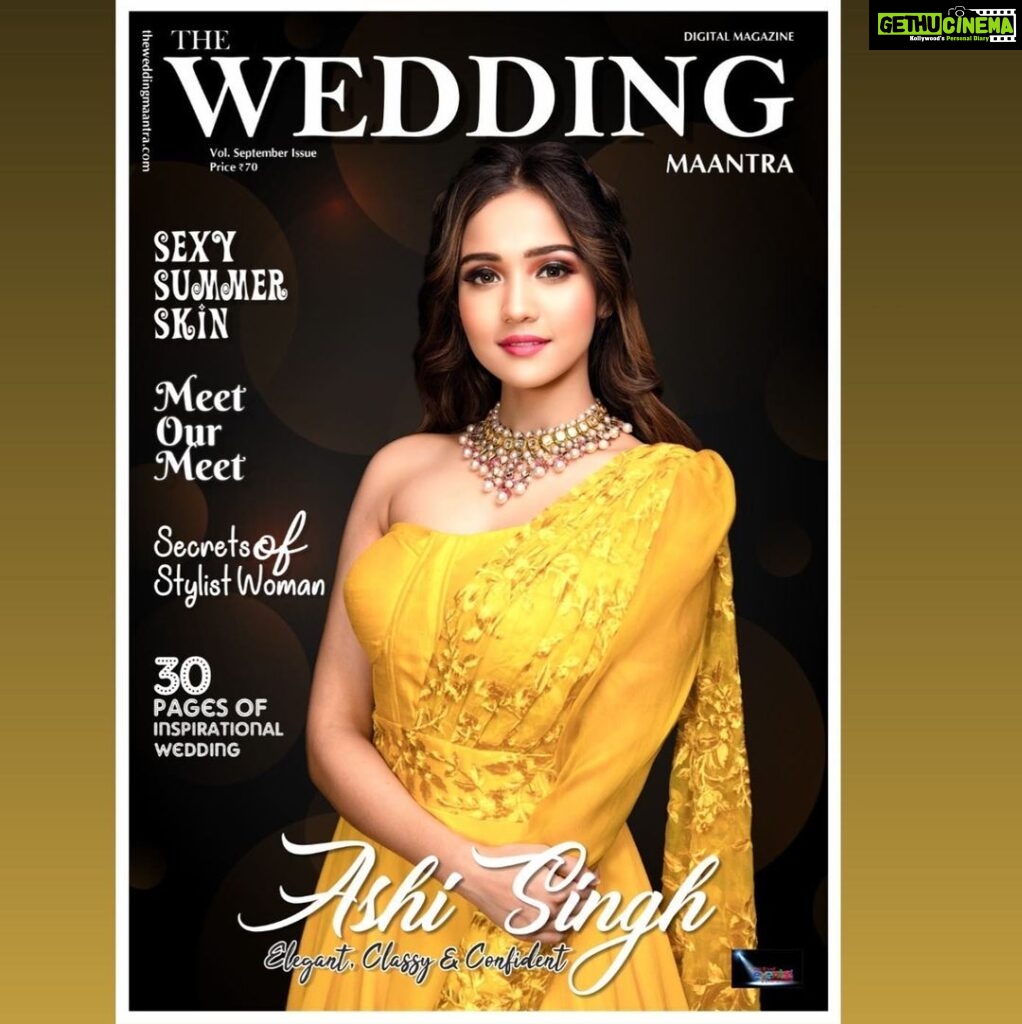 Ashi Singh Instagram - Hello Sep welcome "Elegant ,Classy & Confident " The Edition Featuring Stunning Beautiful ❤️ @i_ashisinghh on the cover page of Sep 2021 edition @theweddingmaantra ! Watch out for more pics and exciting insider info in our upcoming Sep edition! Coverpage Girl - @i_ashisinghh❤️❤️❤️ Magazine @theweddingmaantra Magazine Founder @gaarimasinha Styling @arzookapoor21 Jewellery @golecha_jewels HMU @cia_rathod Hair @amuthevar , @hairandmakeupbydhriti & @makeupbygarry Dress @miraya_by_Pooja _khosla Shot by @akshayphotoartist Location Courtesy-@sincityindia Location facilitation-@picturenkraftofficial @parulchawla9