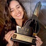 Ashi Singh Instagram - Thank you @internationaliconicaward for the “trailblazer” of the year ♥️ . #Ashisingh #internationaliconicawards2021 #trailblazer