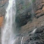 Ashi Singh Instagram – Rainbow and waterfall together. 
Blissful experience to have 😍😍
.
#ashisingh #ashisinghreels #waterfall #rainbow #nature #maharashtra #kataldharwaterfall