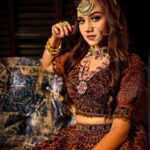 Ashi Singh Instagram - ♥️ . Shoot Concept:- @nehaadhvikmahajan @bridalsbynam . 💄MUA , Hair & Styling :- @nehaadhvikmahajan . 📸:- @knotsbyamp . . 👗Outfit:- @sudhirbhaisareewala . 💍Jewellery:- @ajewelsbyanmol .