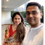 Avantika Khatri Instagram - गृह प्रवेश पूजा, गुड़ी पड़वा के शुभ मुहूर्त पे । 🙏🏻 . #AK #and #Milind #luxuryhomes #we #did #it #newhouse #onemore #housebeautiful #mynew #home #gudipadwa #grahpravesh #eventful #day #summervibes #love #pretty #avantika #khattri #filmmaker #mumbai #pune #india #bollywoodactress #producer #celebrity #avantikakhattrilatestpics #avantikakhattri @directors_visions @avantikakhattri