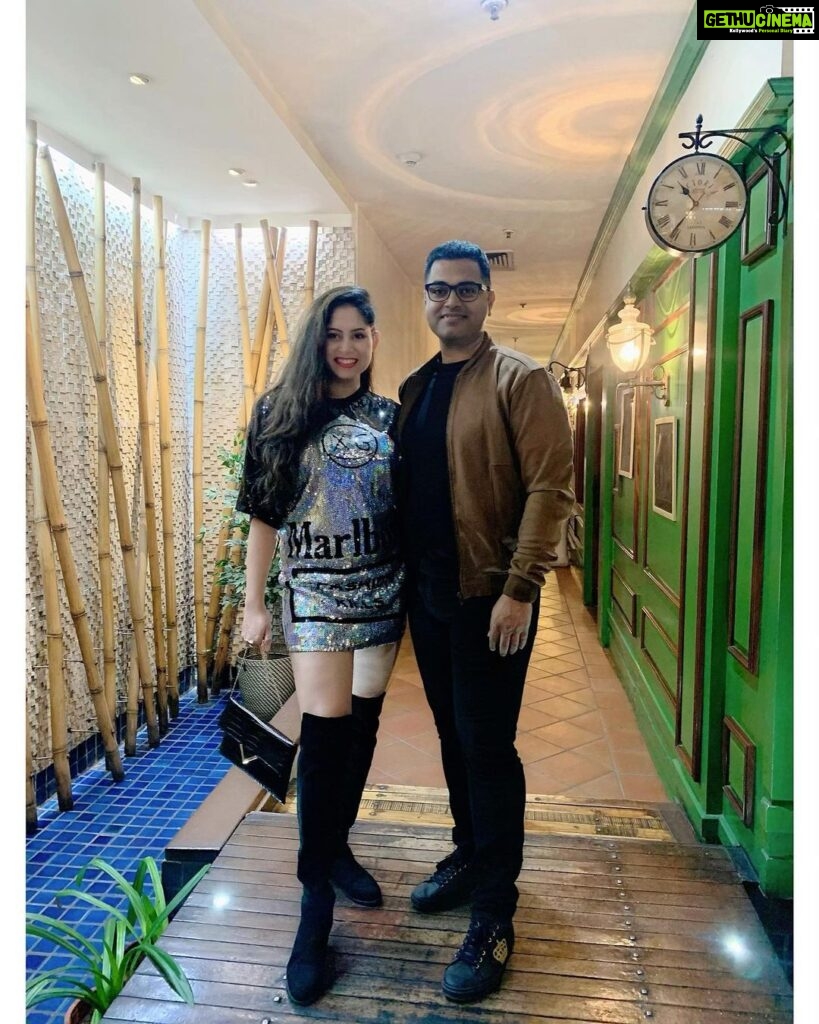 Avantika Khatri Instagram - “14th Wedding Anniversary Celebrations“ 🍾 & Seasons Greetings from Me and Mine to You and Yours ! 🎄Celebrating 18 YEARS of knowing you and 14 YEARS of being together. 🎉🍾 Couple of storms and our fair share of ups and downs later.. here we are.. still standing tall.. still standing strong hand in hand. Two Very Different, Highly Opinionated, Self-Made Individuals but with a contrasting world view and approach to life, yet look how far we’ve come in this journey together. Weathered with years.. but the sparks are still alive. And thats all that matters !!! Cheers to the man who despise social media most of the time and never wants to be in the public eye. (Not coaxing you at all) 🙄🤦‍♀️ Now don’t start a discourse on it and don’t give me a speech. 😄 But.. seriously thank you for being there for me always. 😊 HAPPY 14th WEDDING ANNIVERSARY To MY BETTER HALF. Life just keeps getting better with you Milind. 🧿 Love 😘 . #14thdecember2021 #14thweddinganniversary #18years #together #14years #anniversary #couple #celebrations #MerryChristmas #seasonsgreetings #christmas2021 #love #happiness #fashion #onpoint #pune #mumbai #india #world #travellers #avantika #khattri #filmmaker #bollywoodactress #producer #actor #beauty #celebrity #avantikakhattrilatestpics #avantikakhattri @directors_visions @avantikakhattri