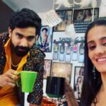 Ayesha Singh Instagram - Hahhahahah I call this SiddhuPiddhu 2.0 😅🤣😂… I can’t believe I have pranked you again..you are such a soft target. @siddharthbodkeofficial 🥰❤️ PS:- BTW everyone, this prank of adding half a dozen salt in his coffee is in revert to Siddharth’s action of throwing away my phone case multiple times. I had to get him!! 😈