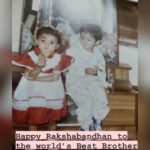 Ayesha Singh Instagram – @vishvendra0306 I couldn’t have asked for a better brother then you! I hope every girl gets a brother liberal like you, fun like you, caring like you, little bit psycho like you ;) !! Happy Rakshabandhan Brother ❤️🥰