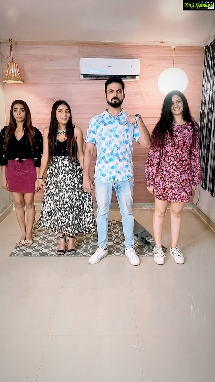 Ayesha Singh Instagram - The new Chicky, Cha Cha, Boom Boom and La La in town!! 😍 . . @ayesha.singh19 @tanvithakker @iamyogendravikramsingh . . . #reels #reelsinstagram #reelsofinstagram #rotd #viral #trendingreels #trending #ghkkpm #ghumhaikisikeypyaarmeiin #333 #ayeshasingh #tanvithakker #mitaalinag #yogi #instagood