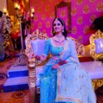 Ayesha Singh Instagram – The Sangeet Look :) 🌸. #ghumhaikisikeypyaarmeiin #bts