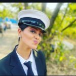 Ayesha Singh Instagram – Where would you wanna go for a drive with this Driver 😜😈 #bts chilling with @siddhartha_vankar_official 😘🥰❤️#ghumhaikisikeypyaarmeiin #actorslife #actor #ghkkpm #fun #funtimes