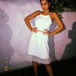 Benafsha Soonawalla Instagram - About tonight Wearing one from the @summerbarnindia collection @noel2013silas What a great collection and such a beautifully organised event by @ranjitatwork and @ayushpadukone I also happened to open the show out of nowhere but I was so glad I did, haha!💜 Olive Bar & Kitchen