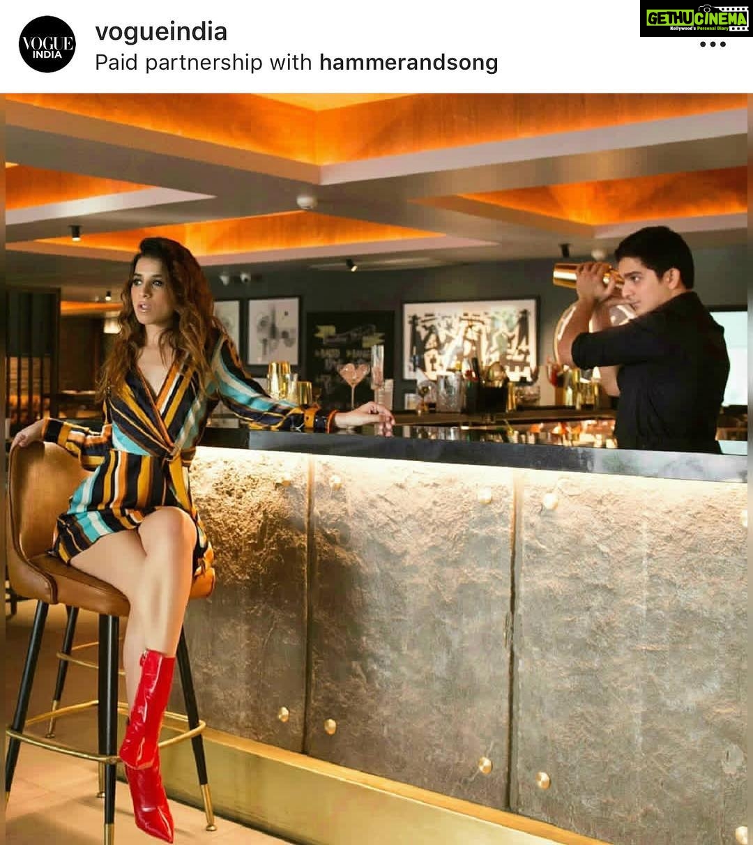 Benafsha Soonawalla Instagram - Tick tick and tick ✅ Thanks for having me @vogueindia Do checkout @vogueindia ’s recent post to see more pictures Mua- @brushtler 📸- @rohitjhang